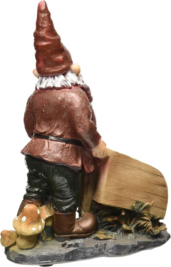 Design Toscano QM2796400 Garden Gnome Statue - Kiss and Tell Lover Gnomes - Lawn Gnome,,full color - Image 6