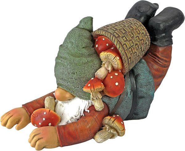 Design Toscano QM2796400 Garden Gnome Statue - Kiss and Tell Lover Gnomes - Lawn Gnome,,full color - Image 9