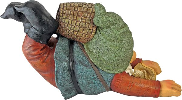 Design Toscano QM2796400 Garden Gnome Statue - Kiss and Tell Lover Gnomes - Lawn Gnome,,full color - Image 11