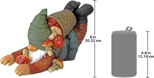 Design Toscano QM2796400 Garden Gnome Statue - Kiss and Tell Lover Gnomes - Lawn Gnome,,full color - Image 12