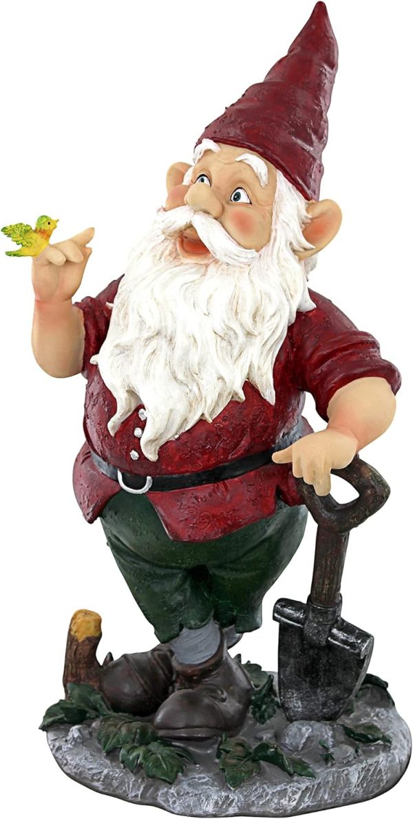Design Toscano QM2796400 Garden Gnome Statue - Kiss and Tell Lover Gnomes - Lawn Gnome,,full color - Image 25