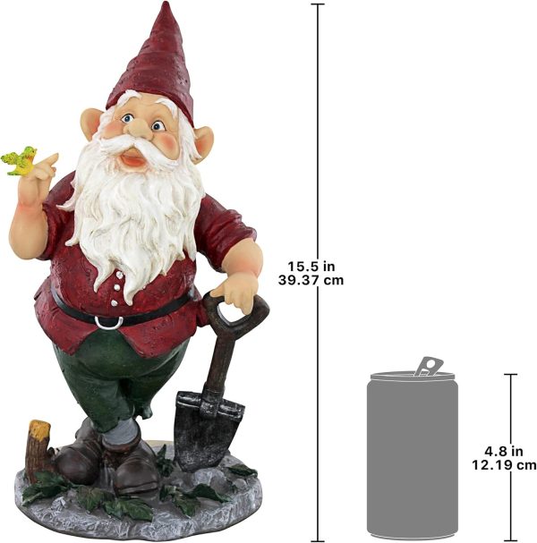 Design Toscano QM2796400 Garden Gnome Statue - Kiss and Tell Lover Gnomes - Lawn Gnome,,full color - Image 26