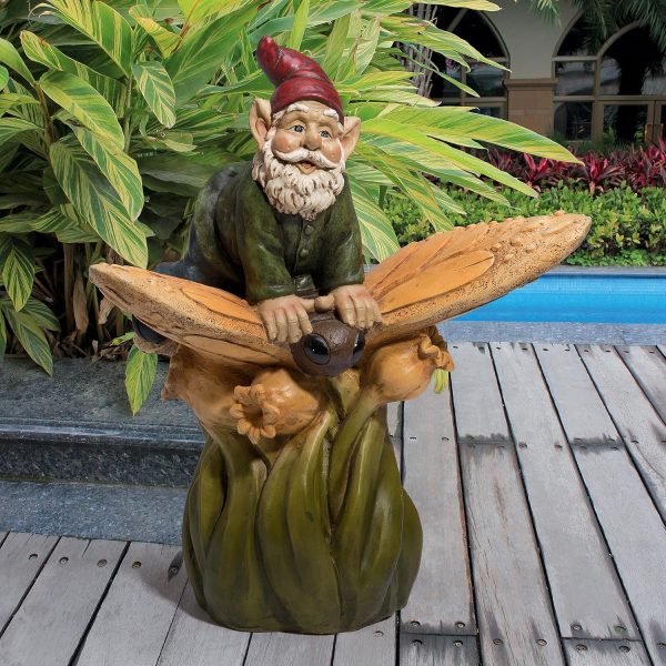 Design Toscano QM2796400 Garden Gnome Statue - Kiss and Tell Lover Gnomes - Lawn Gnome,,full color - Image 32