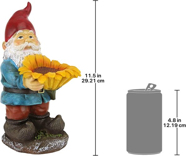 Design Toscano QM2796400 Garden Gnome Statue - Kiss and Tell Lover Gnomes - Lawn Gnome,,full color - Image 59
