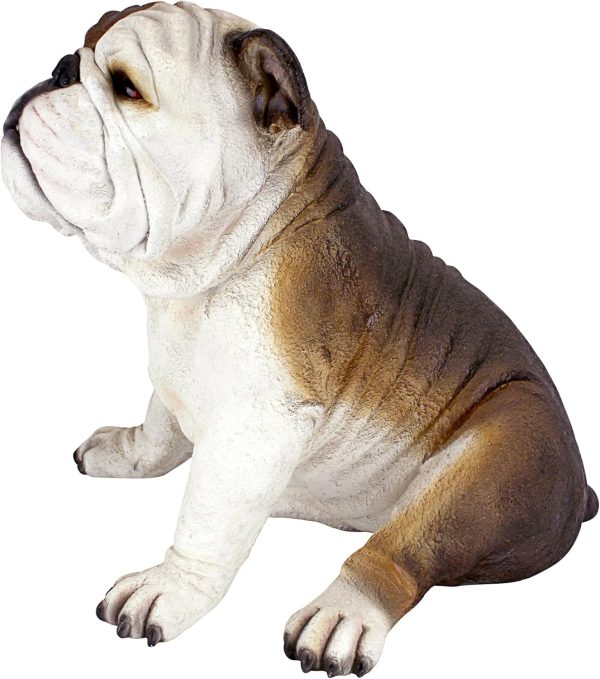 Design Toscano Buster the Bulldog Sculpture 16 Inch - Image 3
