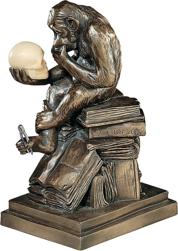 Design Toscano Darwin's Ape Sculpture
