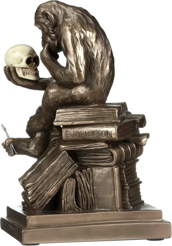 Design Toscano Darwin's Ape Sculpture - Image 2