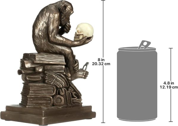 Design Toscano Darwin's Ape Sculpture - Image 5
