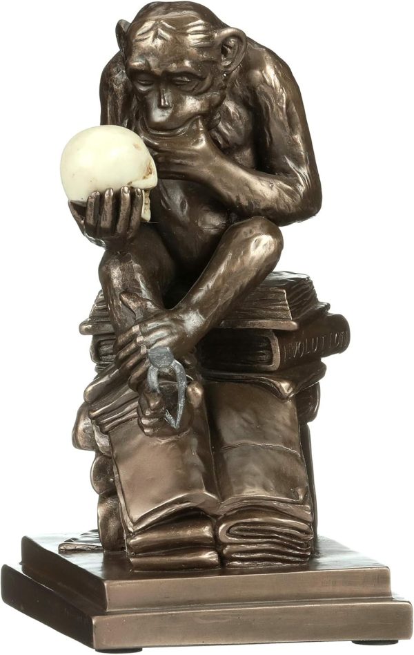 Design Toscano Darwin's Ape Sculpture - Image 7